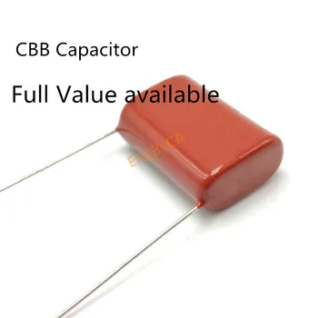 10pcs/lot Оригинален CBB 332J 100V 0.0033UF 3.3NF P5mm метализиран филмов кондензатор