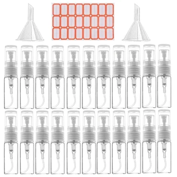 120Pcs 3ML спрей бутилка малки козметични опаковка пулверизатор парфюм бутилки пулверизиране спрей течен контейнер за пътуване