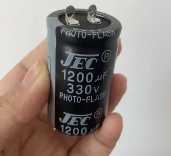 1PC фото светкавица кондензатор диод 330v 1200uf 30 * 50mm