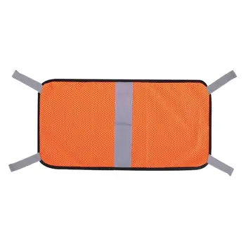 Blaze Orange Mesh панел за безопасност Лек предупредителен панел Външна екипировка със светлоотразителни ленти за приключения Горски туризъм