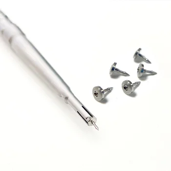 Dental Bone Tack Titanium Pins Мембранна фиксация Стабилизационен щифт 2.5MM винт GBR Driver Pin Set