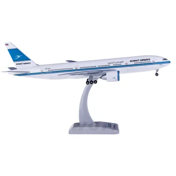 Diecast 1:2000 Мащаб HG0137GR Kuwait Airways 777-200ER 9K-AOA Пътнически транспорт сплав Die-гласове самолет модел играчка