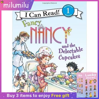 MiluMilu Fancy Nancy And The Dvetable Cupcakes Английска оригинална книга с картинки