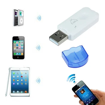 Mini USB Bluetooth-съвместим стерео музикален приемник за автомобилна алармена система Sher-khan Mobicar A Mobicar B