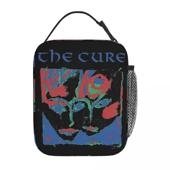 The Cure Lovesong изолирани чанти за обяд Термо чанта за многократна употреба Голяма голяма пазарска кутия за обяд Чанта за храна Работно пътуване
