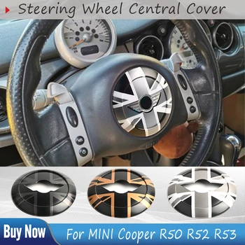 Union Jack 3D волан център панел кола стикер за BMW MINI Cooper R50 R52 R53 кола стайлинг интериорни аксесоари Trim