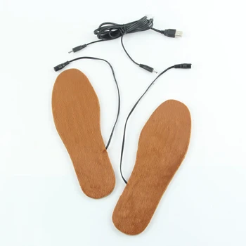 USB отопляеми вложки за обувки Зимни електрически стелки за отопление за мъже Жени Бързо и равномерно отопление Миещи се и за многократна употреба