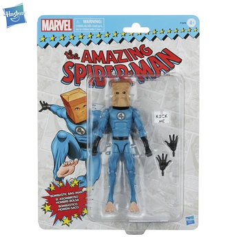 [В наличност] Hasbro Marvel Legends Series Bag-Man 6-инчов мащаб Оригинални аниме екшън филмови фигури Колекционерски модел Подаръчни играчки