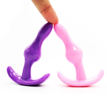 Висококачествен силиконов челен щепсел Унисекс Sexshop Стоки за възрастни Секс играчки за жени Мъже Анален треньор за двойки мастурбиране
