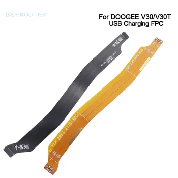 Нов оригинален DOOGEE V30 V30T USB зареждане FPC Flex дънна платка Свържете главния лентов кабел FPC за Doogee V30T смарт телефон