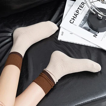 Нова реколта персонализирани модерни шарени снаждане дамски чорапи улица хип-хоп щастлив тенденция пенирани памук дишаща чорапи