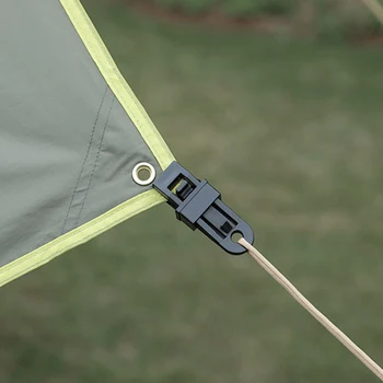 Открит палатка клип Adjustables тежкотоварни заключване сцепление за бреза нюанси кърпа силен ветроупорен тента скоба за каишка шип клип