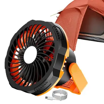 Открит палатков вентилатор с лек открит акумулаторна палатка вентилатор къмпинг фенер високоефективен инструмент за осветление на двигателя за нощен риболов