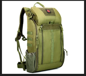 Тактическа външна медицинска раница с голям капацитет къмпинг планинарска раница чанта за първа помощ многофункционална чанта за съхранение