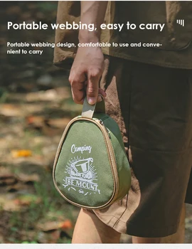Чанти за пикник на открито Преносим оксфордски плат водоустойчива чанта за съхранение Голям капацитет за съхранение на прибори за хранене Лагер за готвене